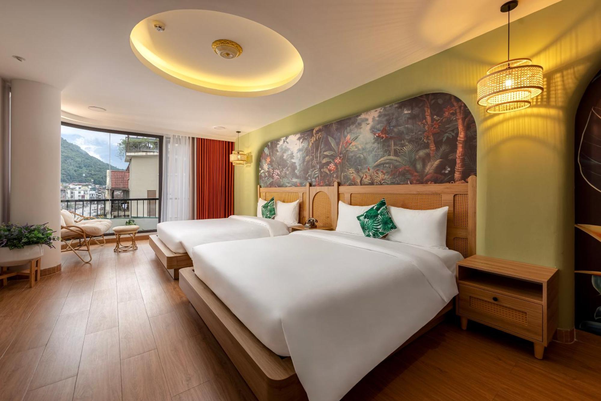 Tropical Paradise Sapa Hotel & Coffee Esterno foto